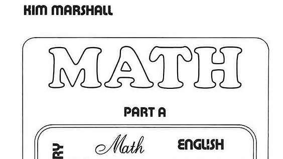Introduction to the Kim Marshall Math Book A